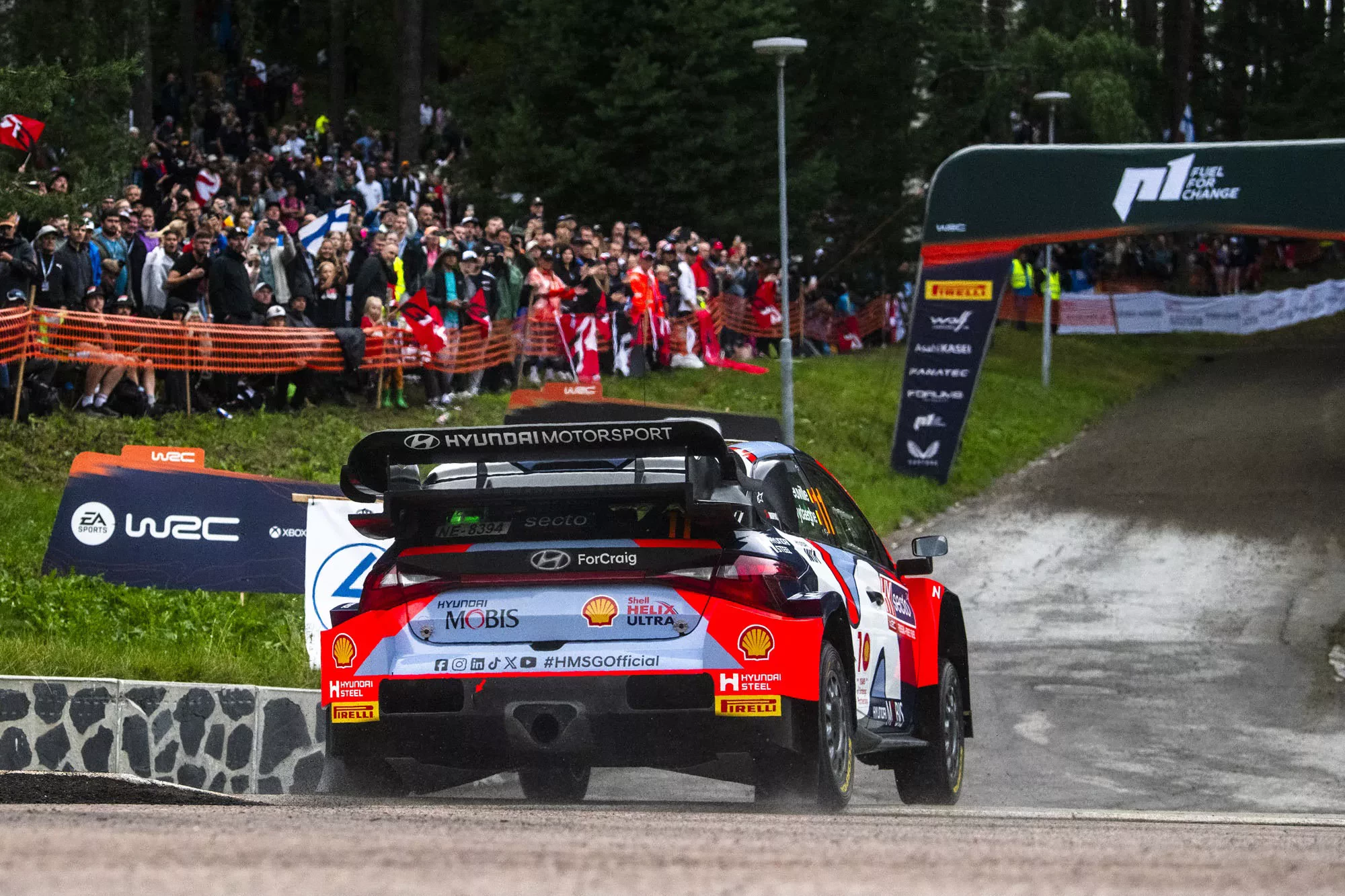 Thierry Neuville / Hyundai i20 N Rally1 / Rajd Finlandii 2024 / WRC
