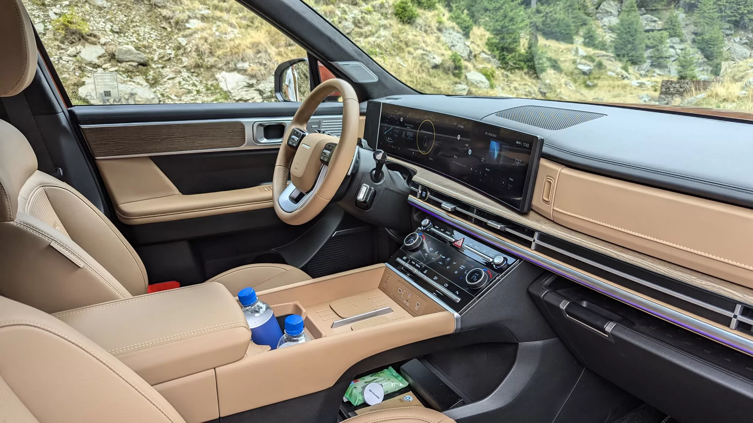 wnętrze Hyundai Santa Fe