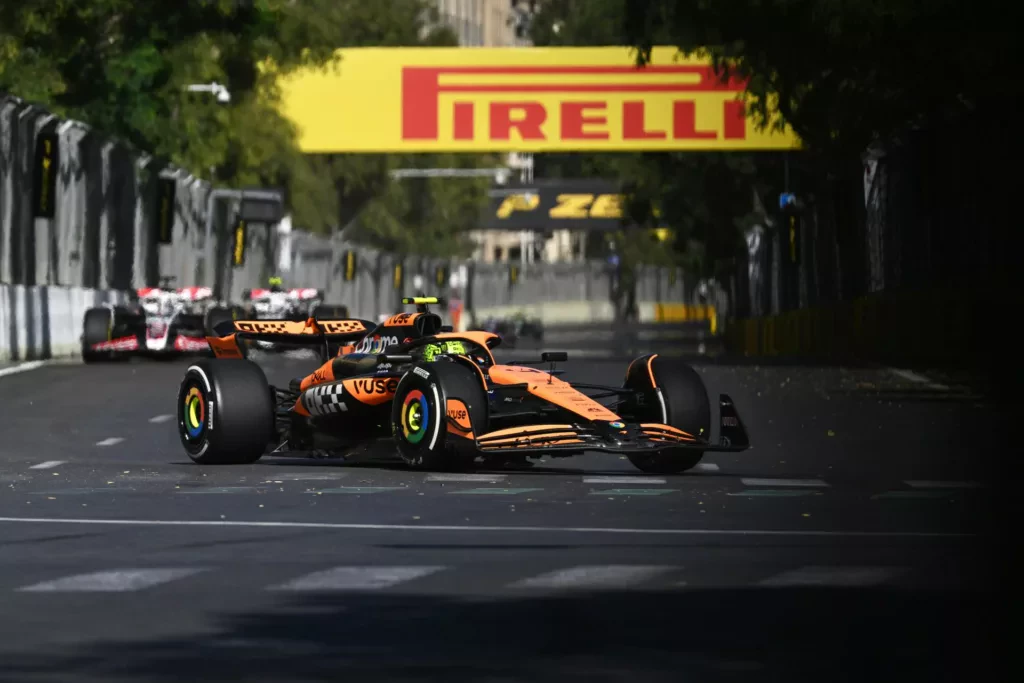 F1 Formuła 1 Grand Prix Azerbejdżanu Baku Norris Verstappen Piastri Leclerc wyścigi