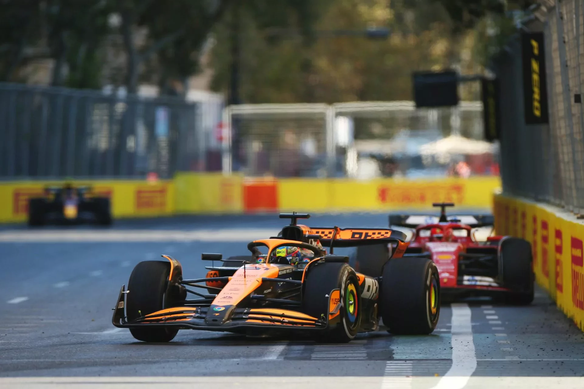 F1 Formuła 1 Grand Prix Azerbejdżanu Baku Norris Verstappen Piastri Leclerc wyścigi