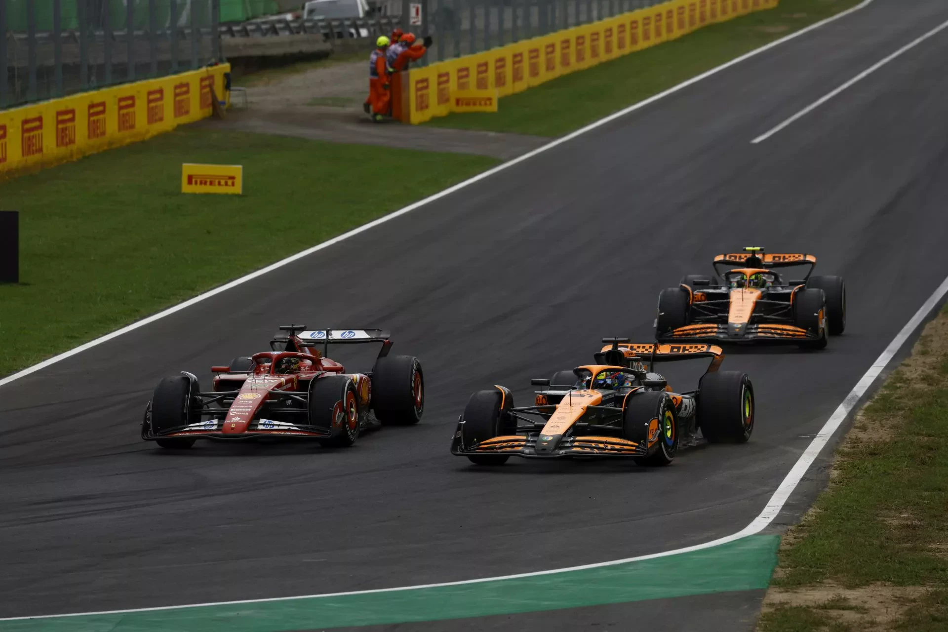 Formuła 1 F1 Grand Prix Włoch McLaren Piastri Norris Verstappen