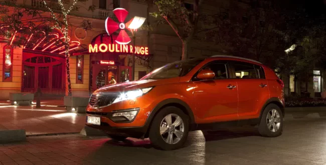 Kia Sportage 2011 pod Moulin Rouge / używany SUV