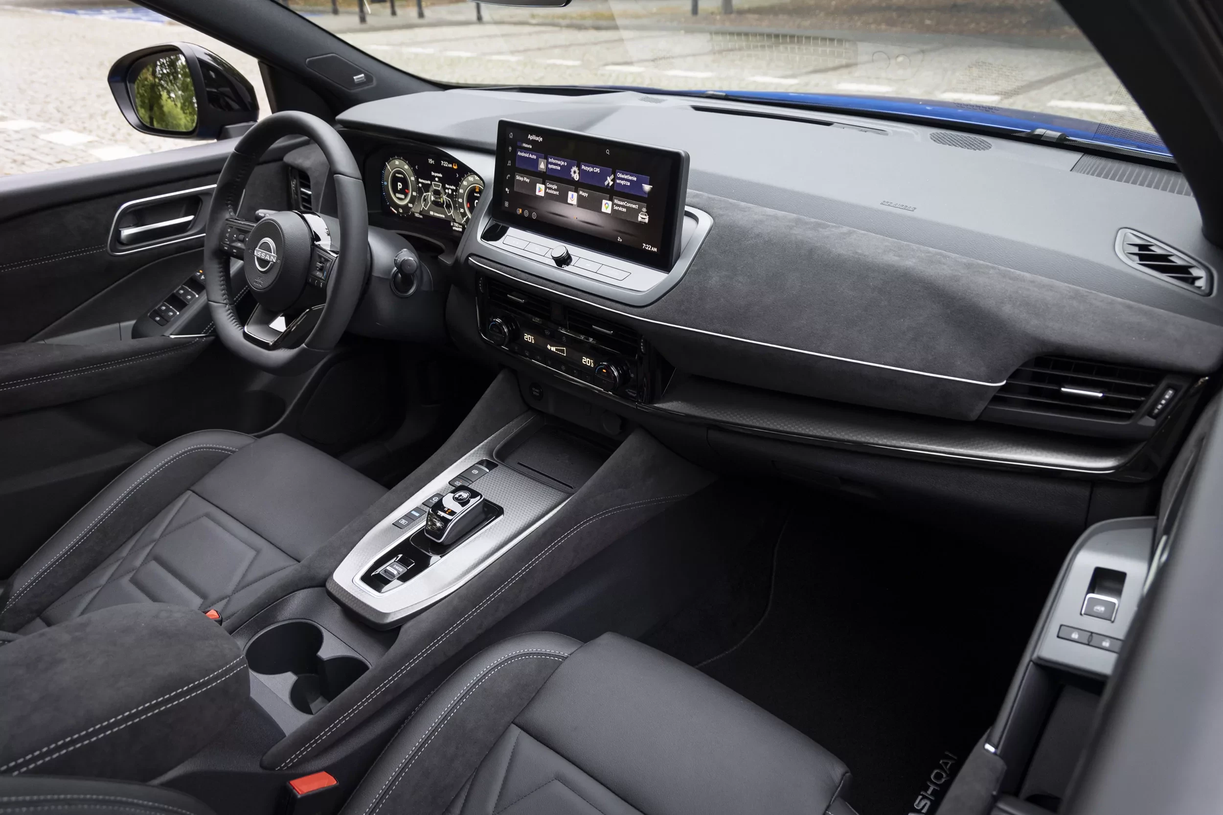 wnętrze modelu Nissan Qashqai wersja NDesign