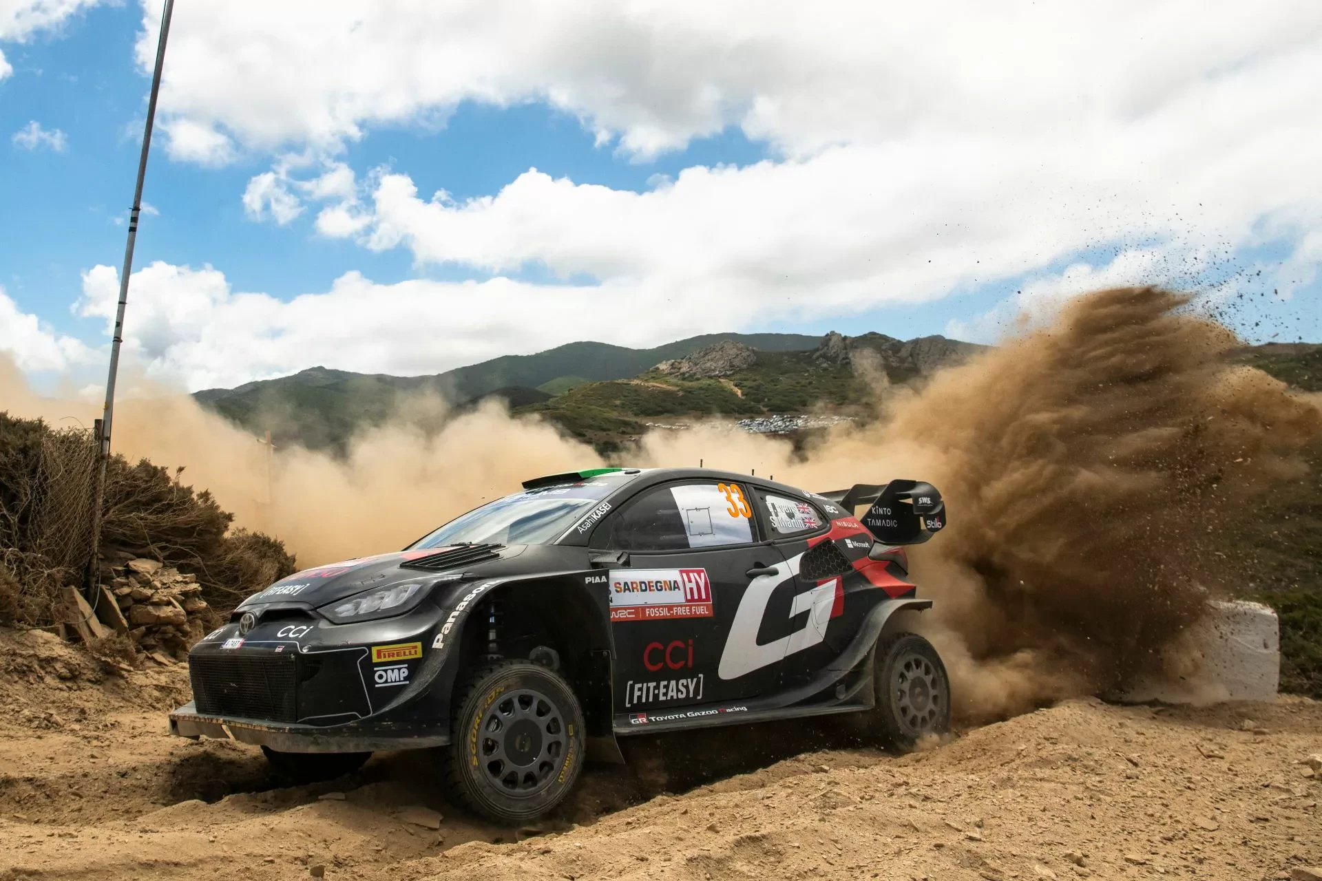 WRC Toyota M-Sport Elfyn Evans