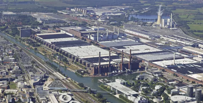 Volkswagen plant Wolfsburg