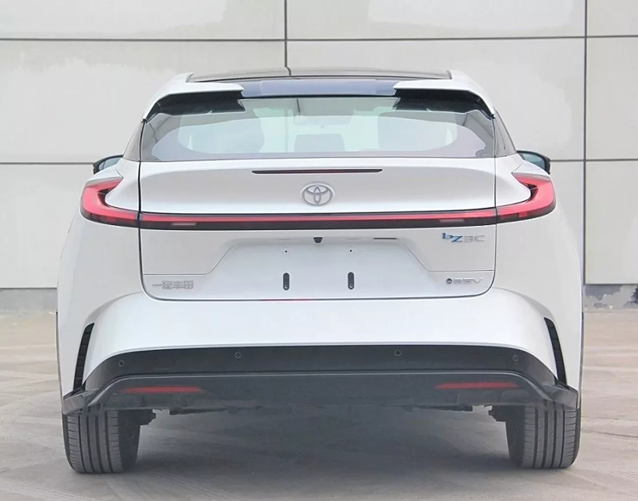 Toyota bZ3C źródło: MIIT