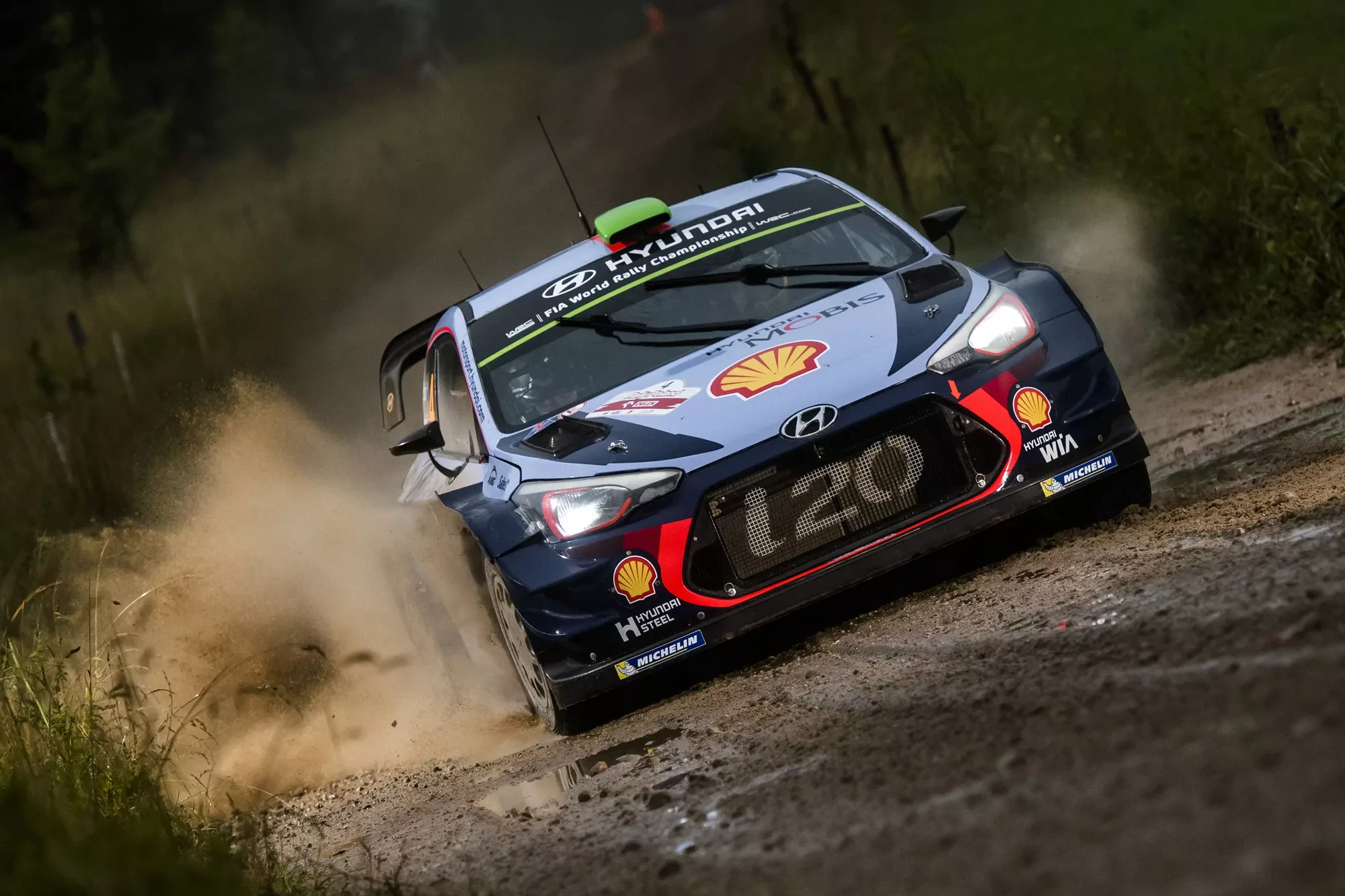 Hayden Paddon / Hyundai i20 Coupe WRC/ Rajd Polski 2017