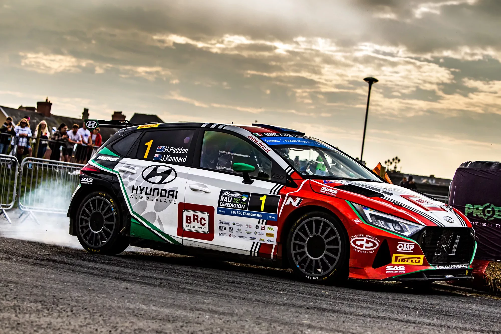 Hayden Paddon / Hyundai i20 N Rally2 / Rali Ceredigion 2024