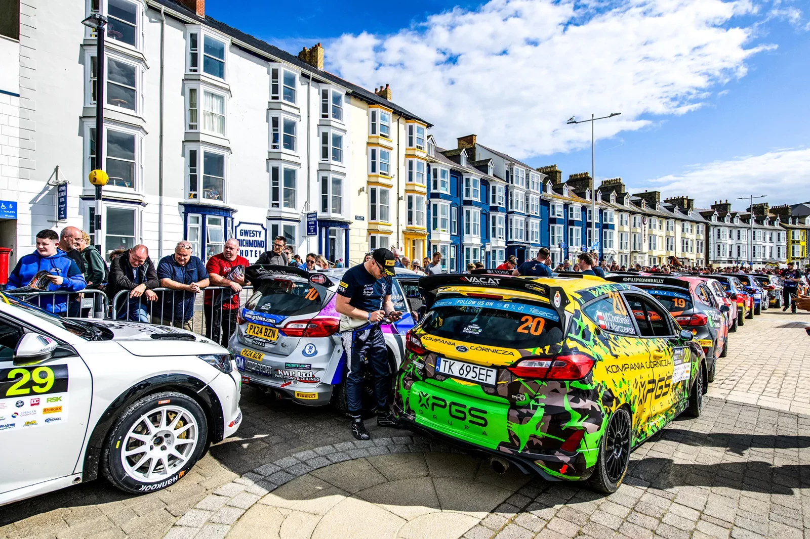 Michał Chorbiński / Ford Fiesta Rall3 / Rali Ceredigion 2024