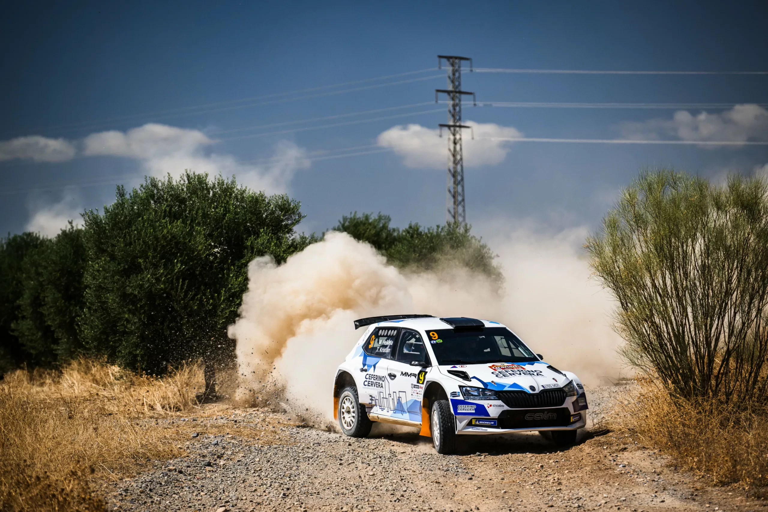Mikko Heikkila / Skoda Fabia Rally2 evo / Rally Ciudad de Granada 2024