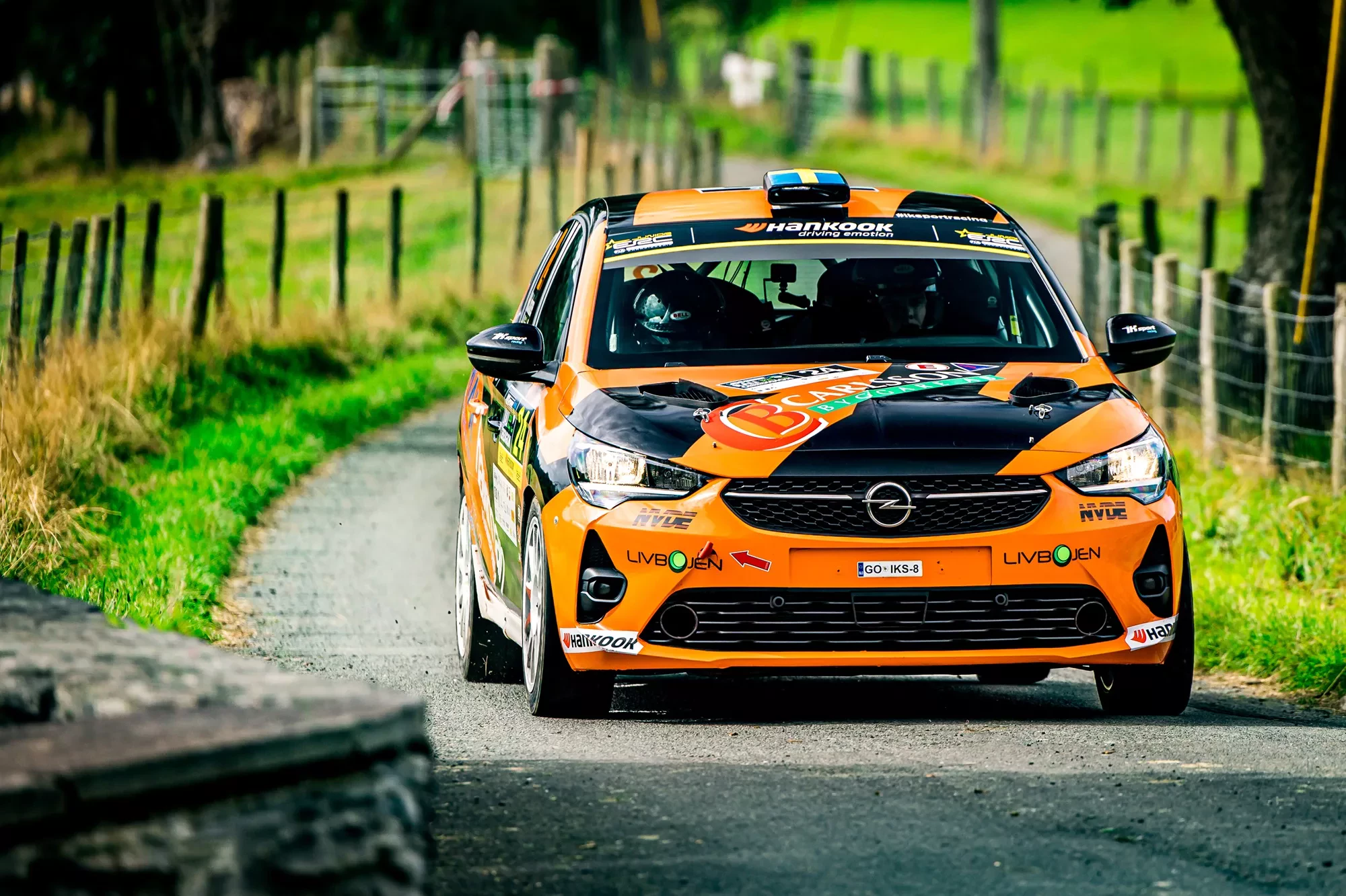 Mille Johansson / Opel Corsa Rally4 / Rali Ceredigion 2024