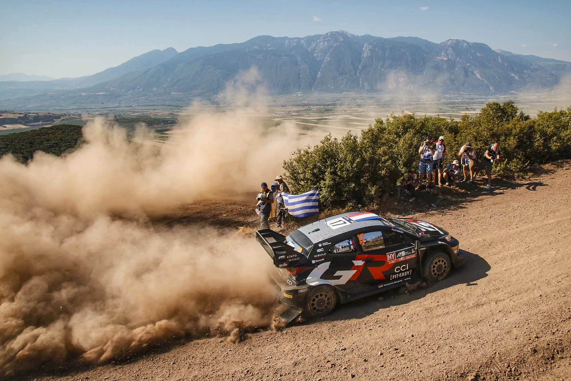 Sebastien Ogier / Toyota GR Yaris Rally1 / Rajd Akropolu 2024 / WRC