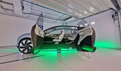 Volvo Tech Hub Poland Kraków / sekretny garaż