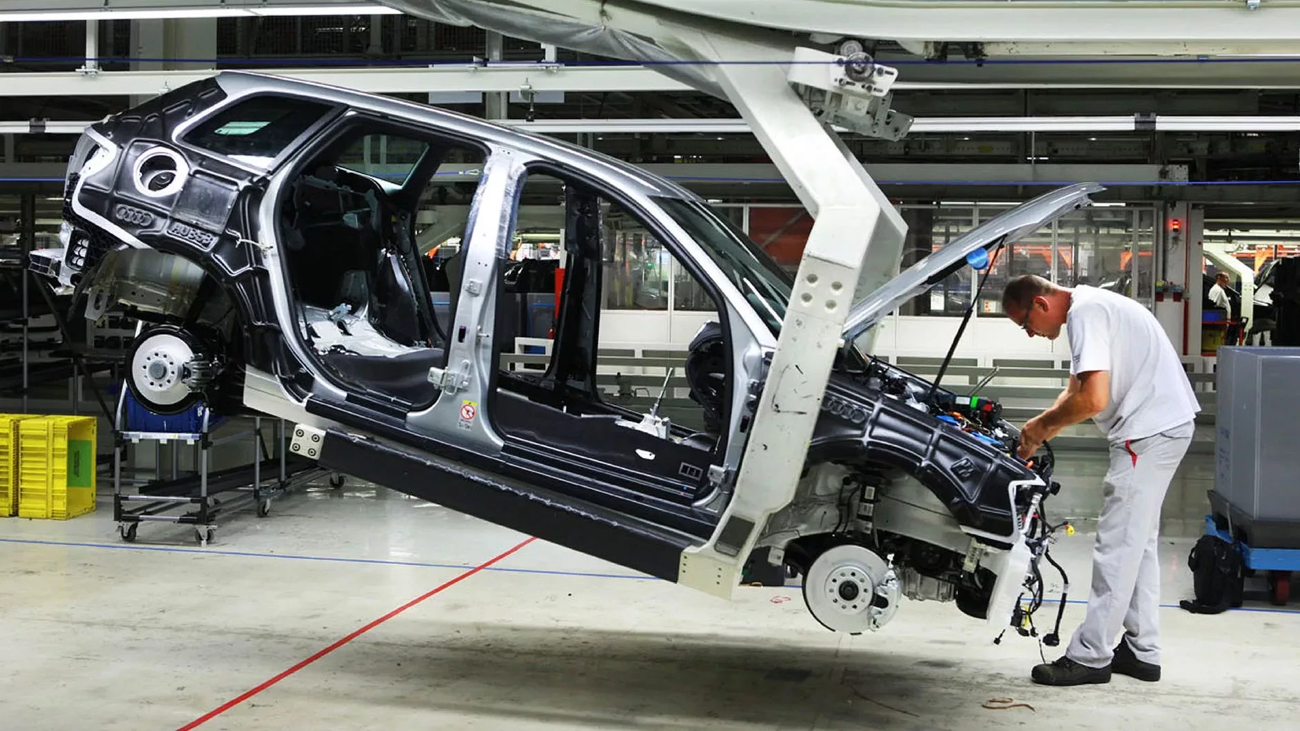 Audi fabryka w Brukseli