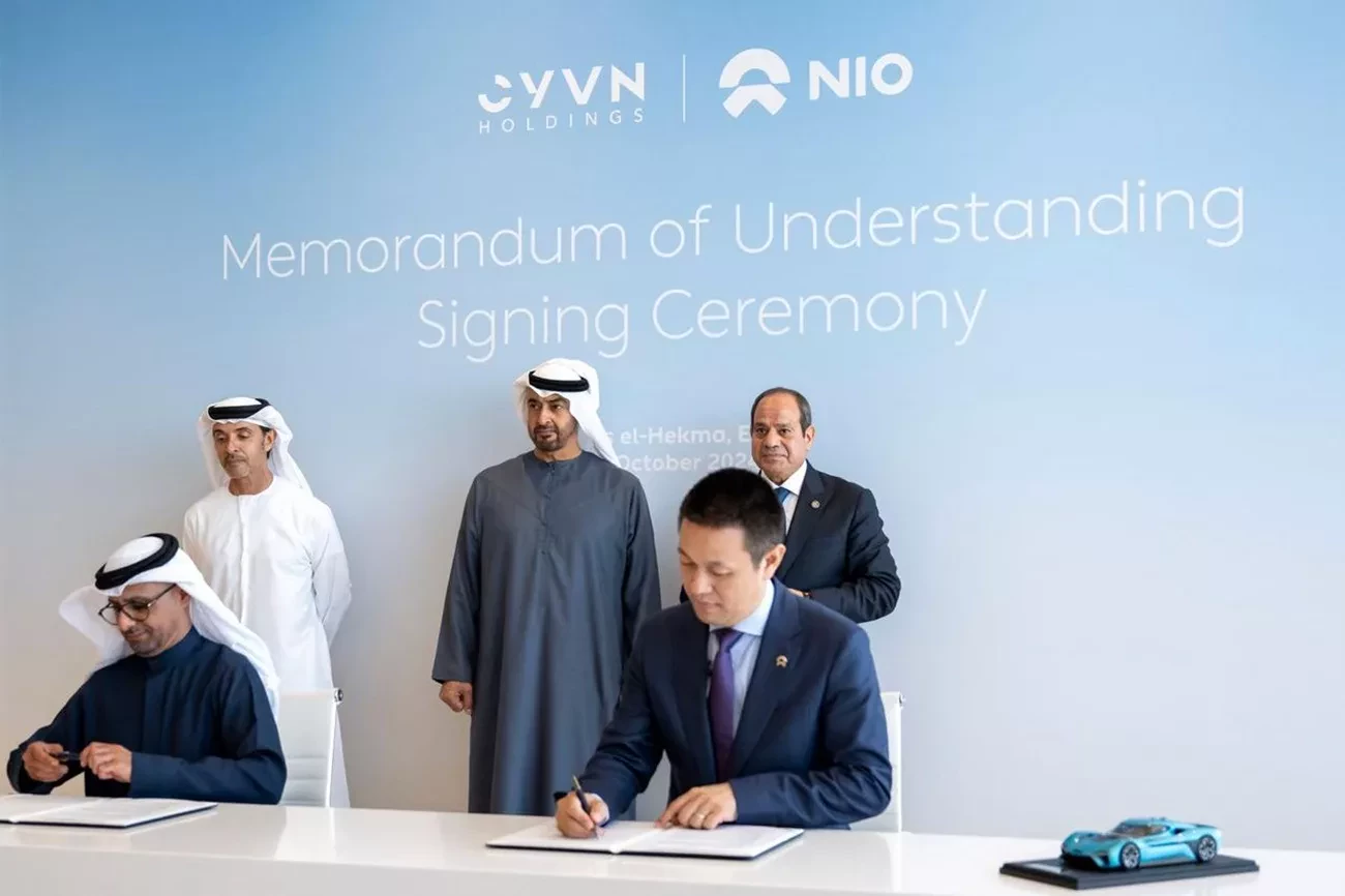 NIO MENA joint venture firmą CYVN