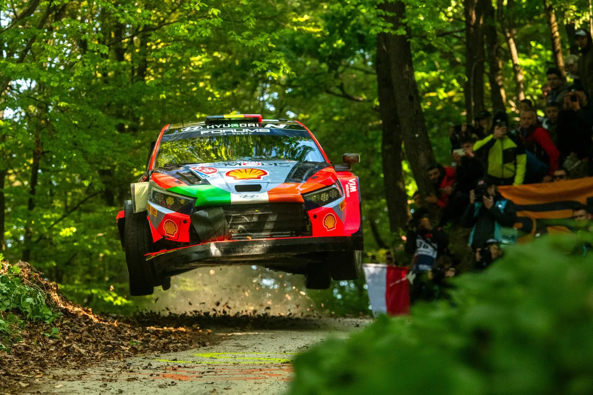 WRC Rajd Europy Centralnej Środkowej Ogier Neuville Tanak Evans