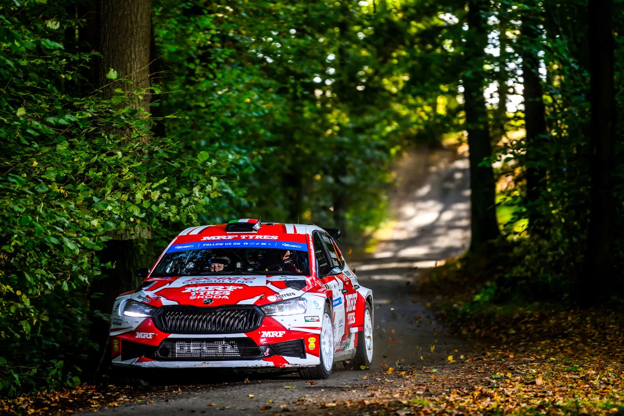 Andrea Mabellini / Skoda Fabia RS Rally2 / Rajd Śląska 2024