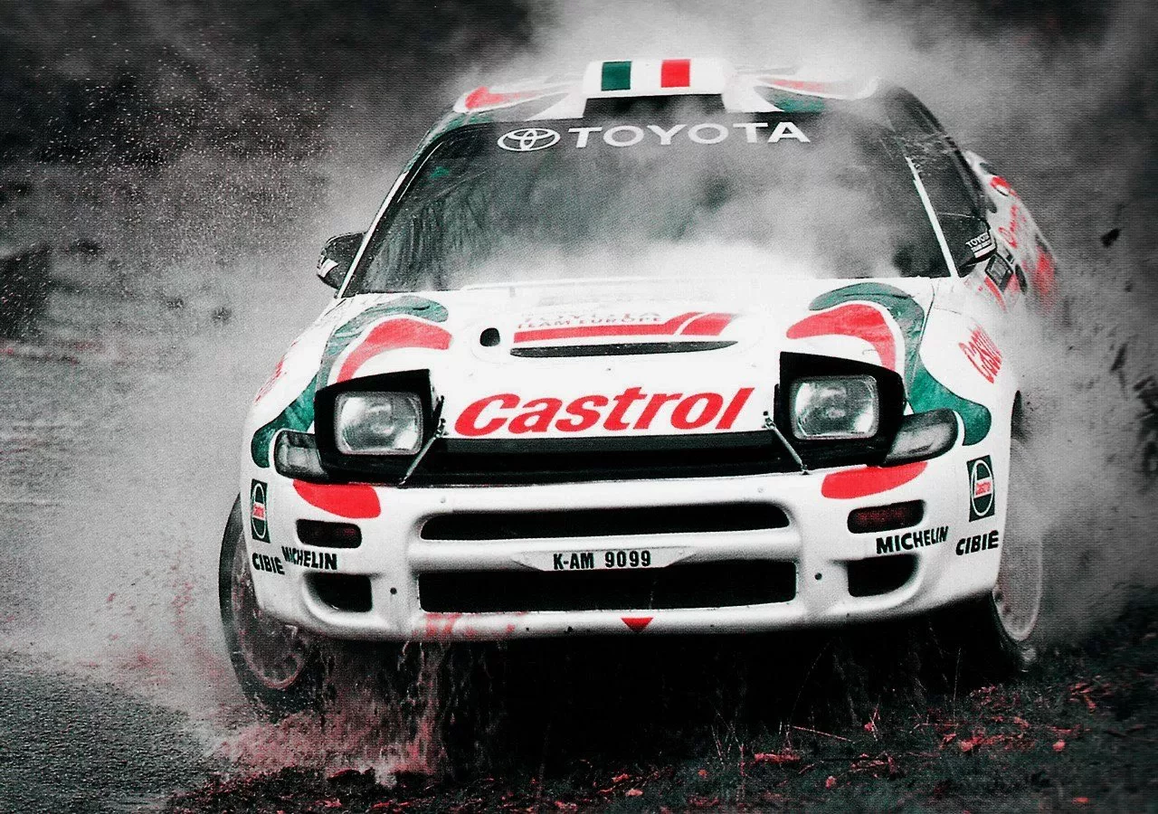 Didier Auriol / Toyota Celica Turbo 4WD / WRC / Rajd Wielkiej Brytanii 1994