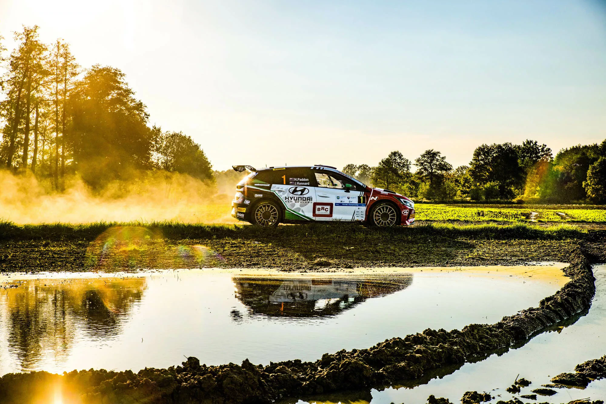 Hayden Paddon / Hyundai i20 N Rally2 / Rajd Śląska 2024