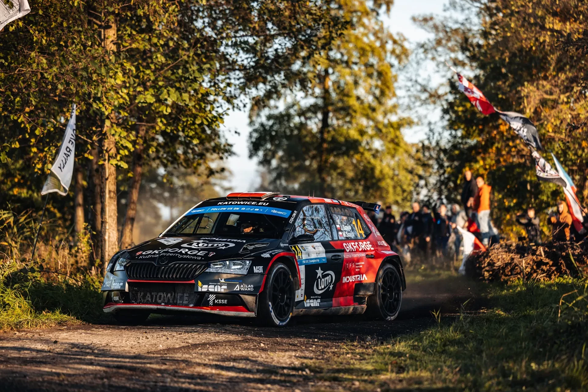 Jarosław Szeja / Skoda Fabia Rally2 evo / Rajd Śląska 2024