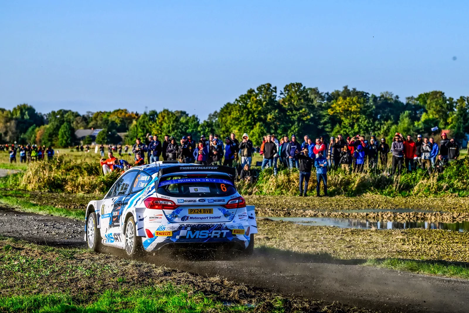 Jon Armstrong / Ford Fiesta Rally2 / Rajd Śląska 2024