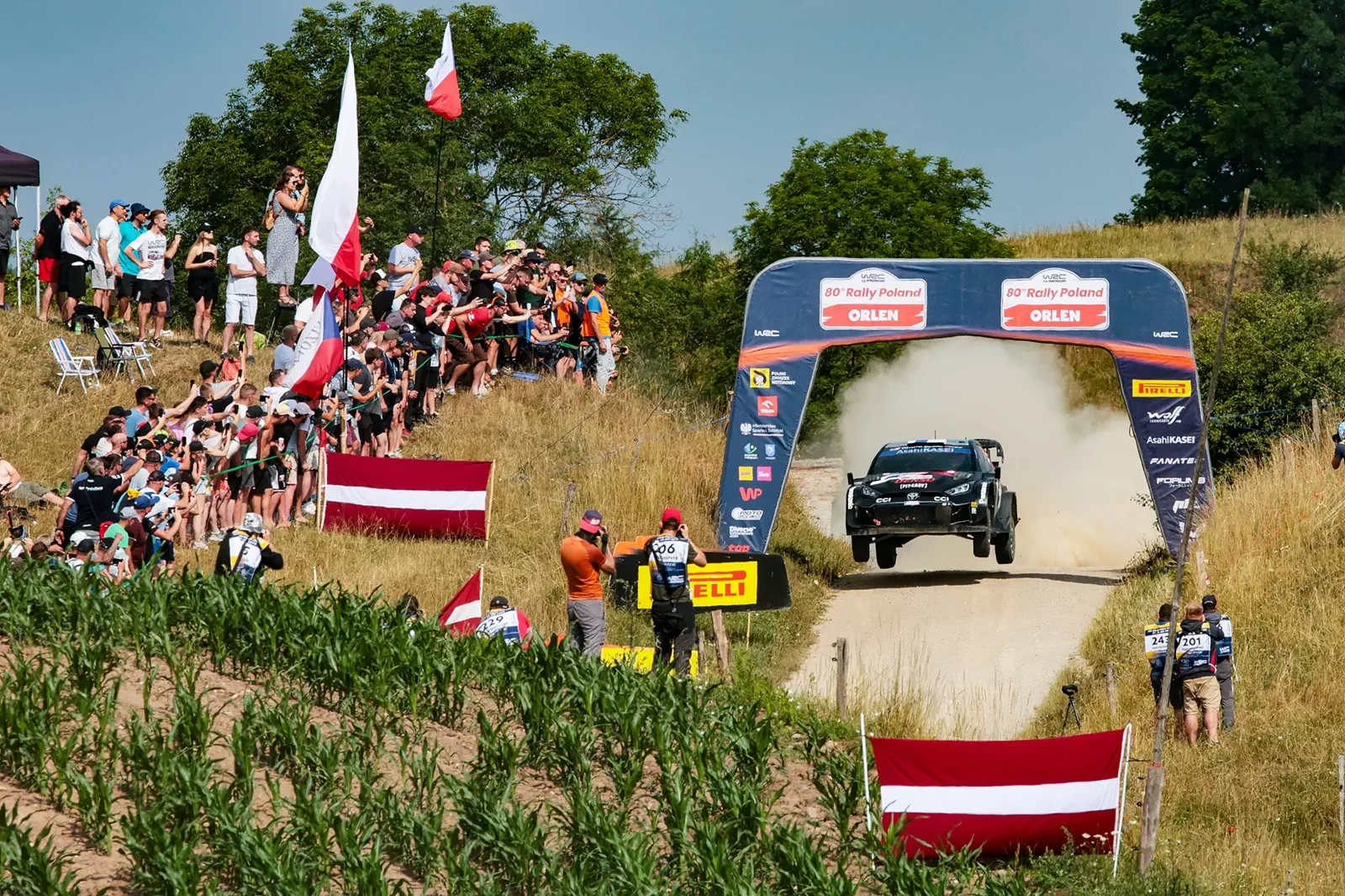 Kalle Rovanpera / Toyota GR Yaris Rally1 / Rajd Polski 2024 / WRC