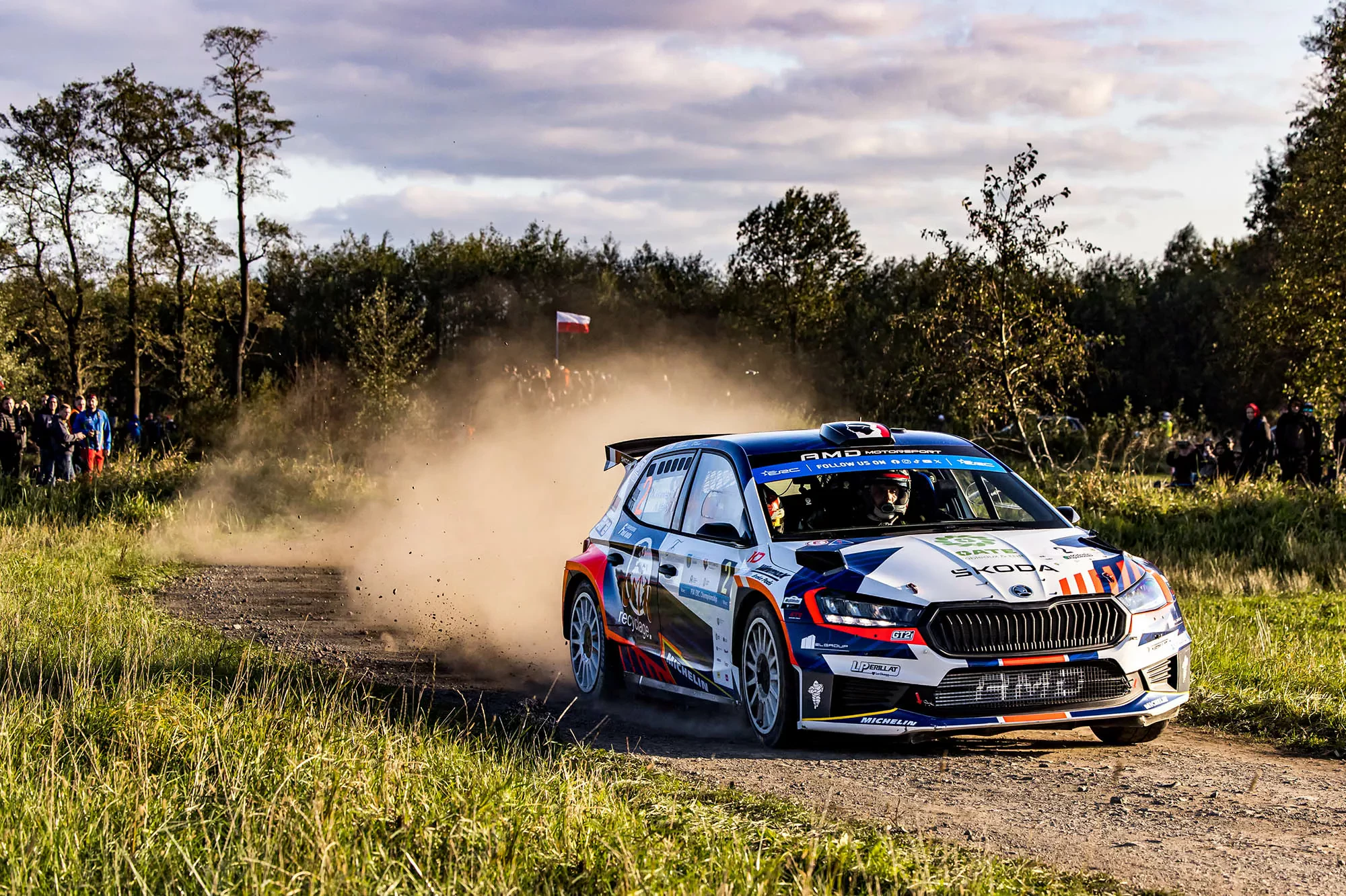 Mathieu Franceschi / Skoda Fabia RS Rally2 / Rajd Śląska 2024