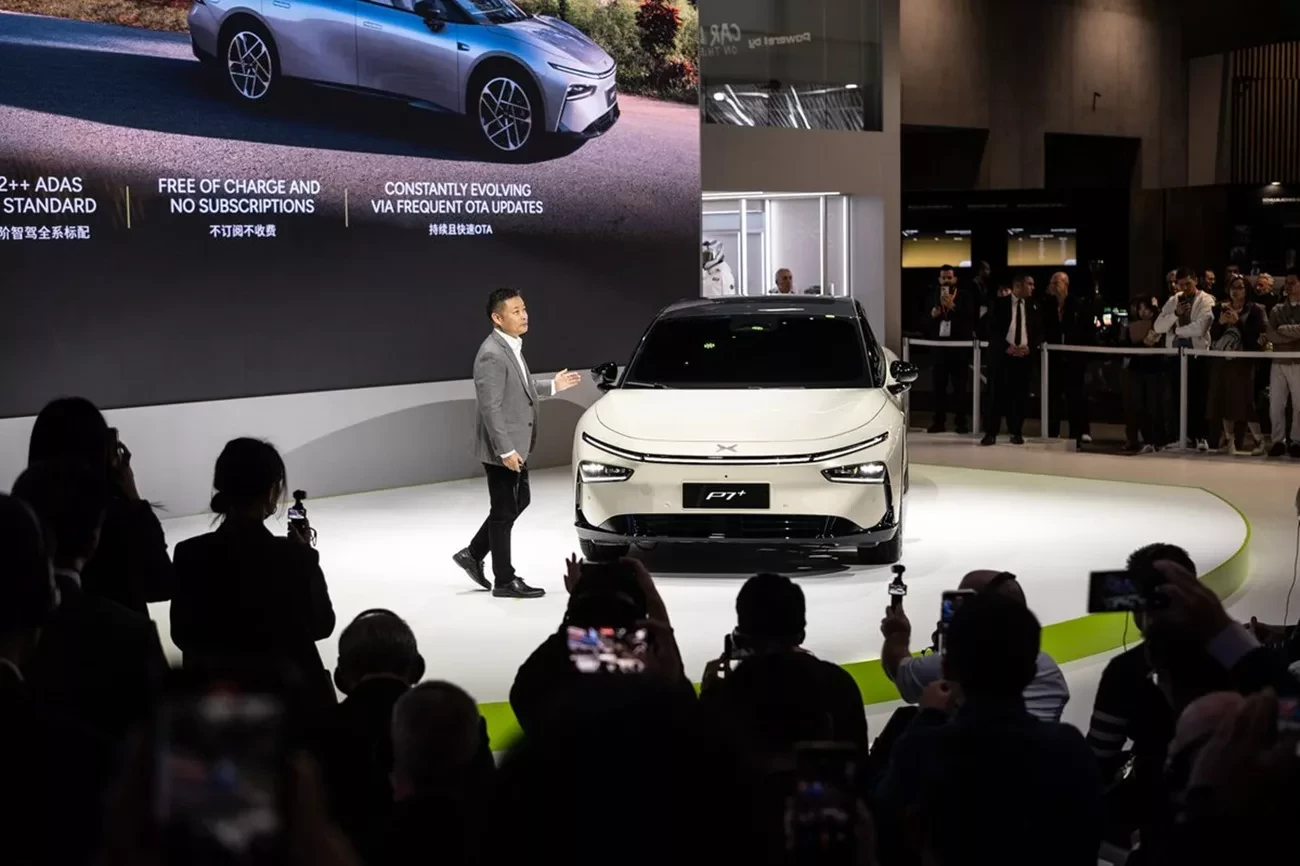 premiera Xpeng P7+ EV