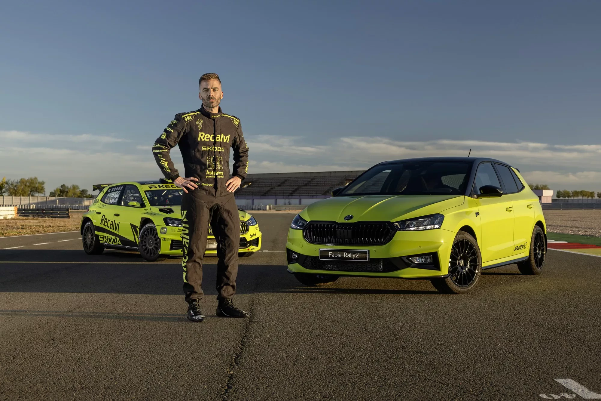 Skoda Fabia Rally2 limited edition by "Cohete" Suarez