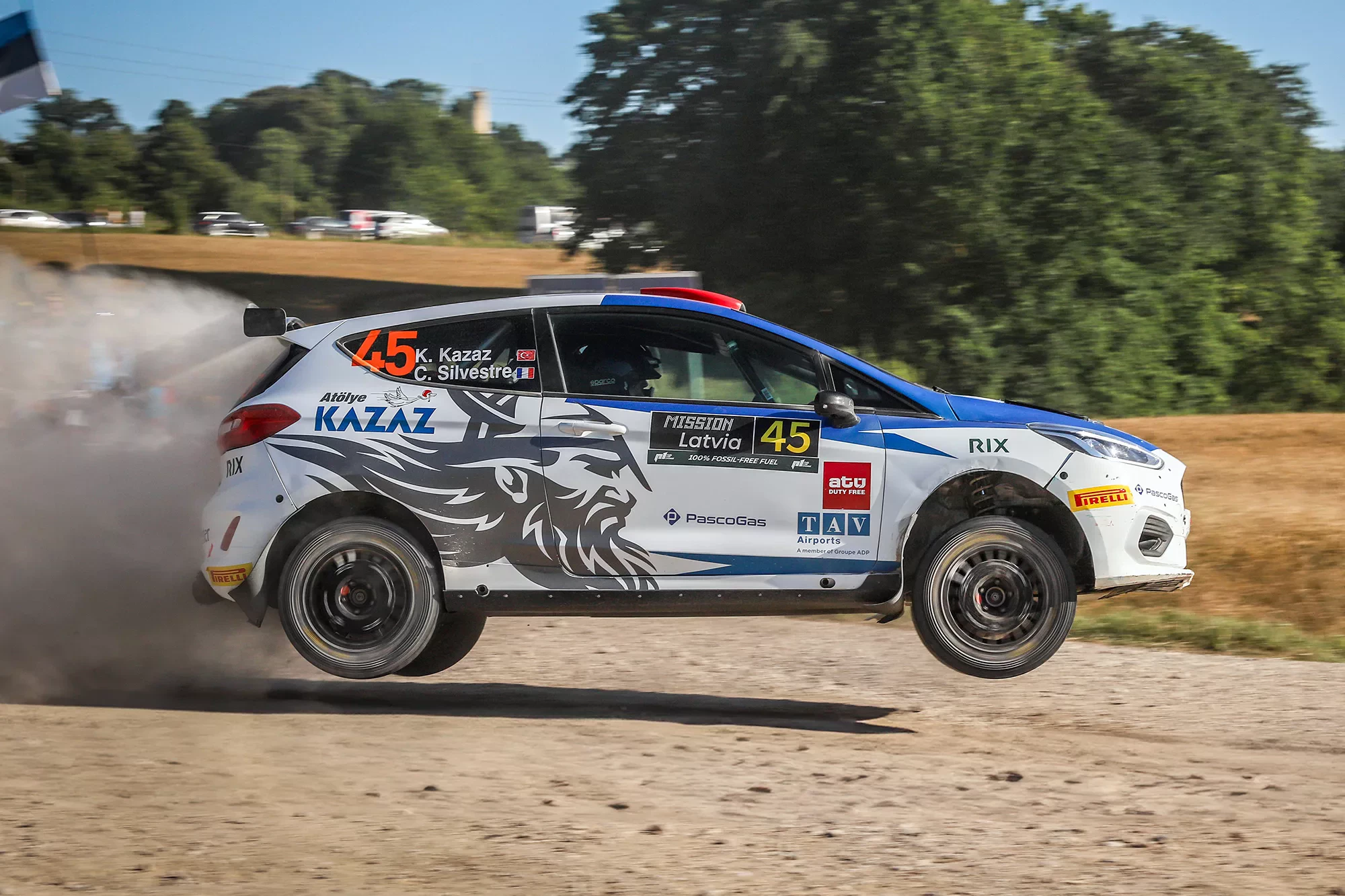 Kerem Kazaz / Ford Fiesta Rally3 / Rajd Łotwy 2024