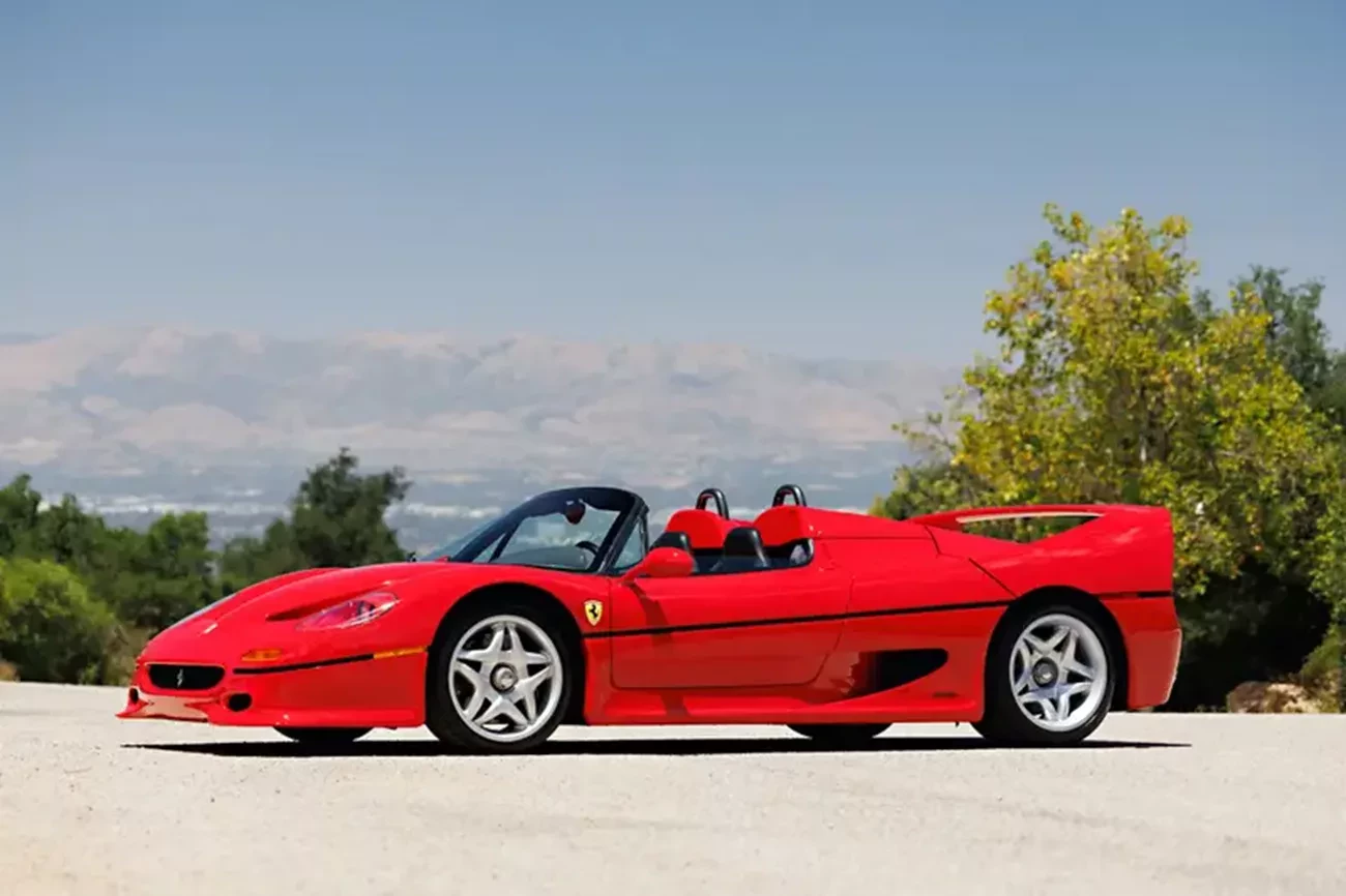Mike Tyson Ferrari F50