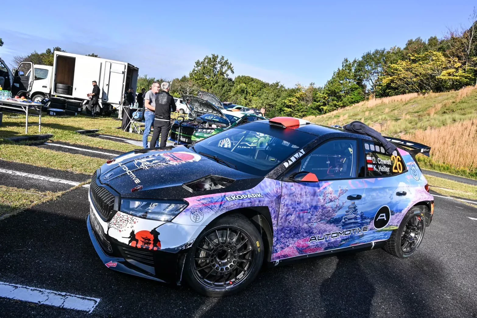 WRC Rajd Japonii Kajetan Kajetanowicz