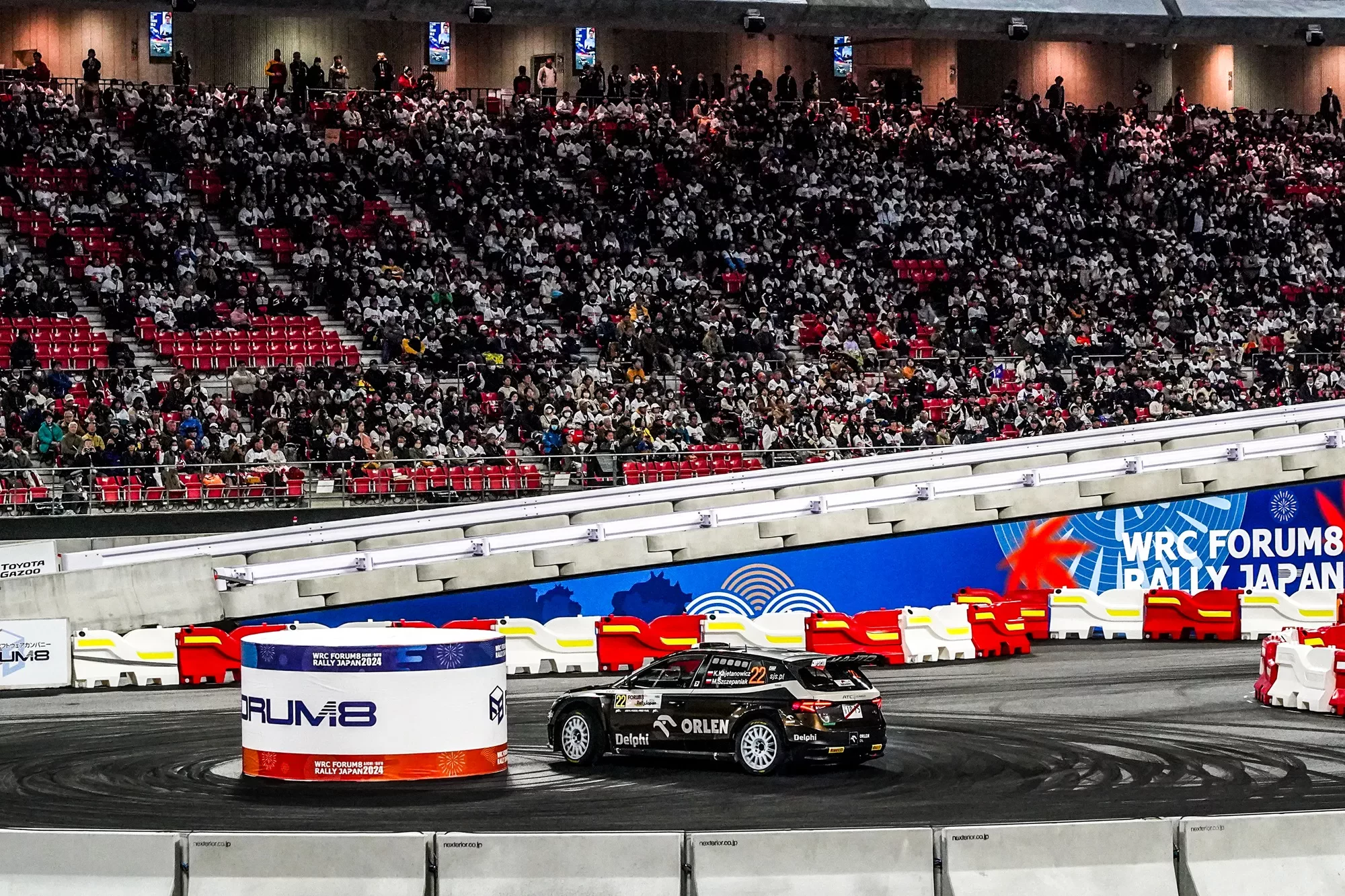 Kajetan Kajetanowicz / Skoda Fabia RS Rally2 / Rajd Japonii 2024 / WRC