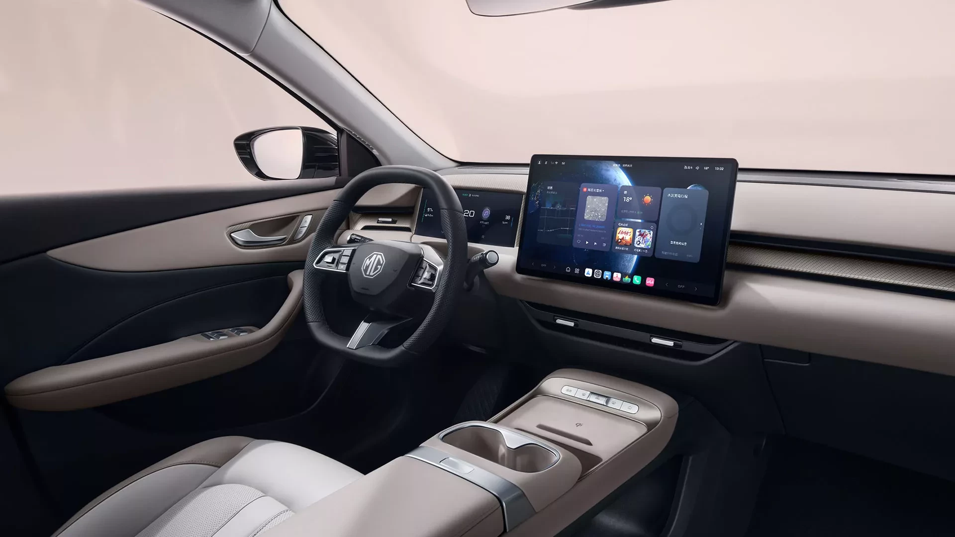 kabina MG ES5 EV 2025