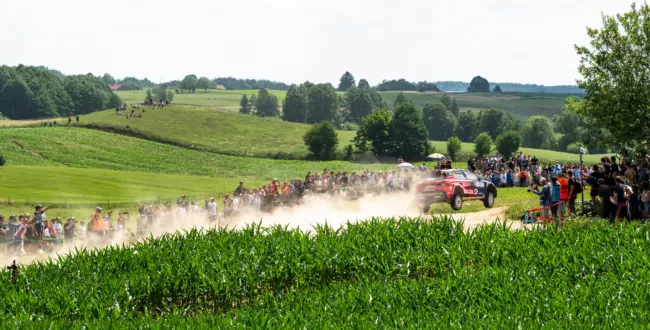 Miko Marczyk / Skoda Fabia RS Rally2 / Rajd Polski 2024 / ERC