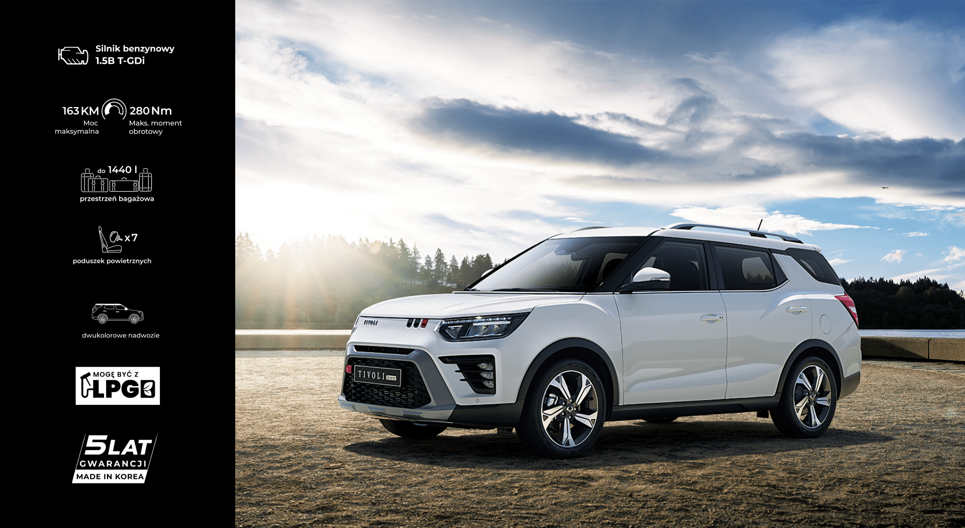 Nowy SUV SSangYoung Tivoli Grand
