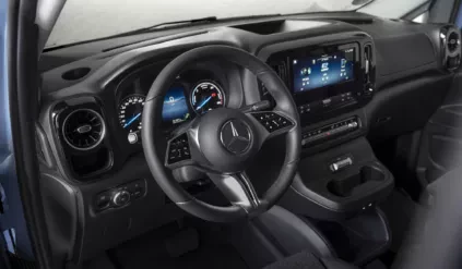 Mercedes e-Vito wnętrze