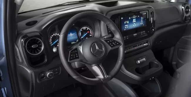 Mercedes e-Vito wnętrze