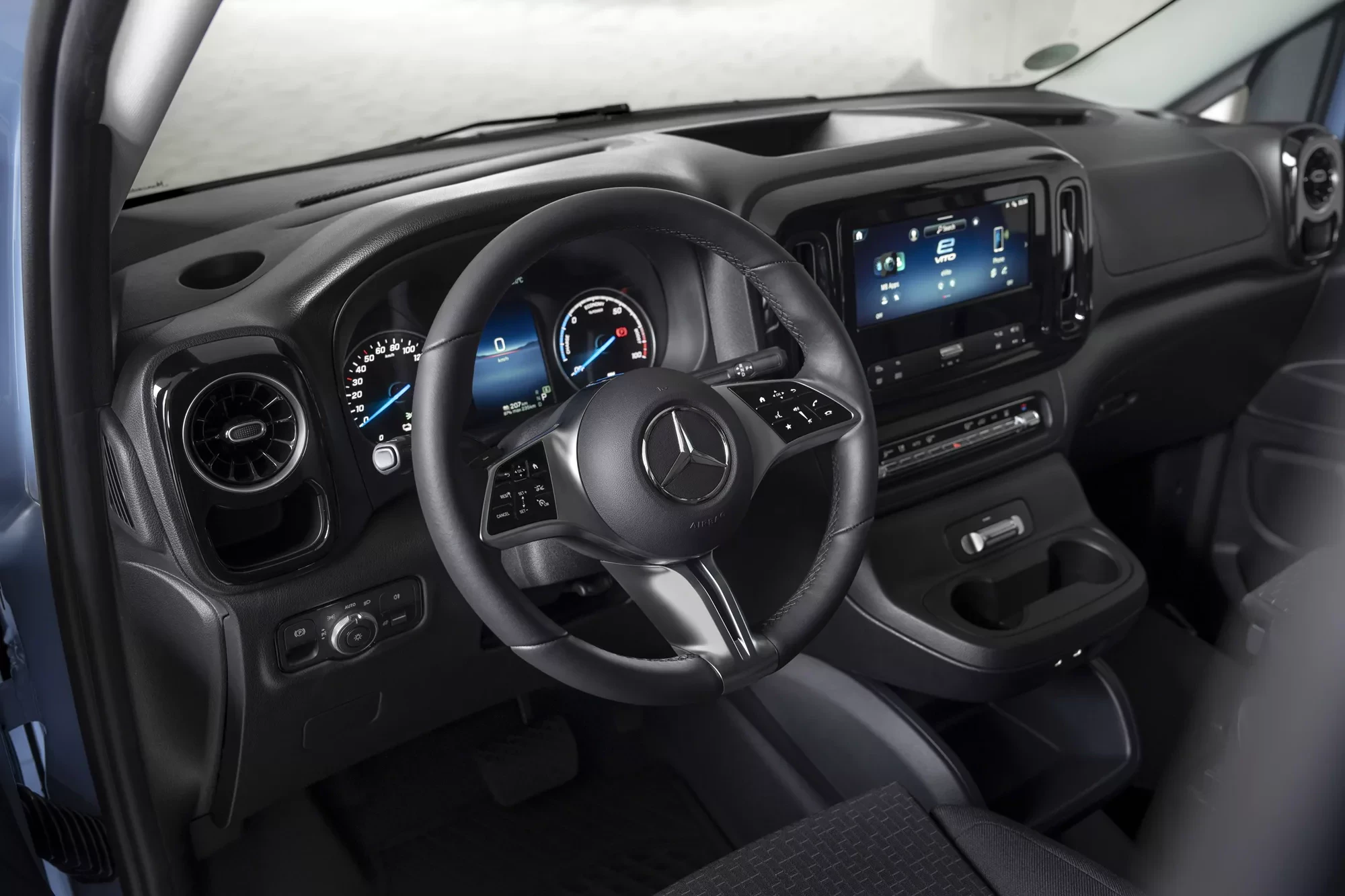 Mercedes e-Vito wnętrze