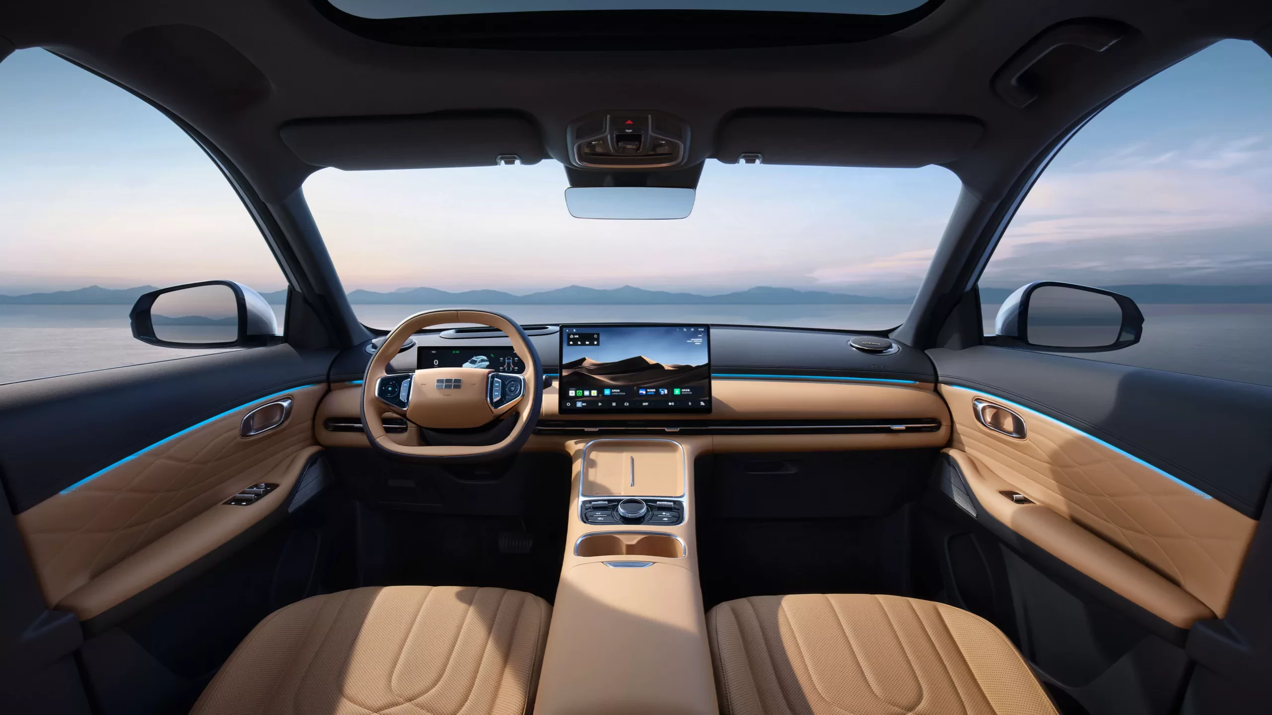Geely Galaxy 7 wnetrze