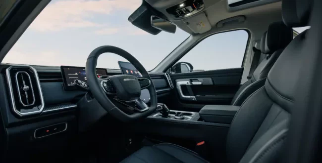 Jaecoo 7 SUV wnętrze
