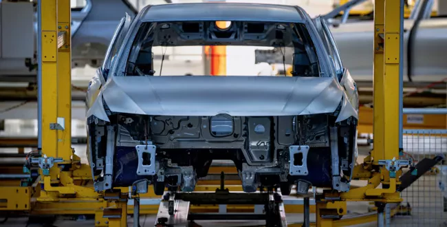 Volkswagen plant Wolfsburg