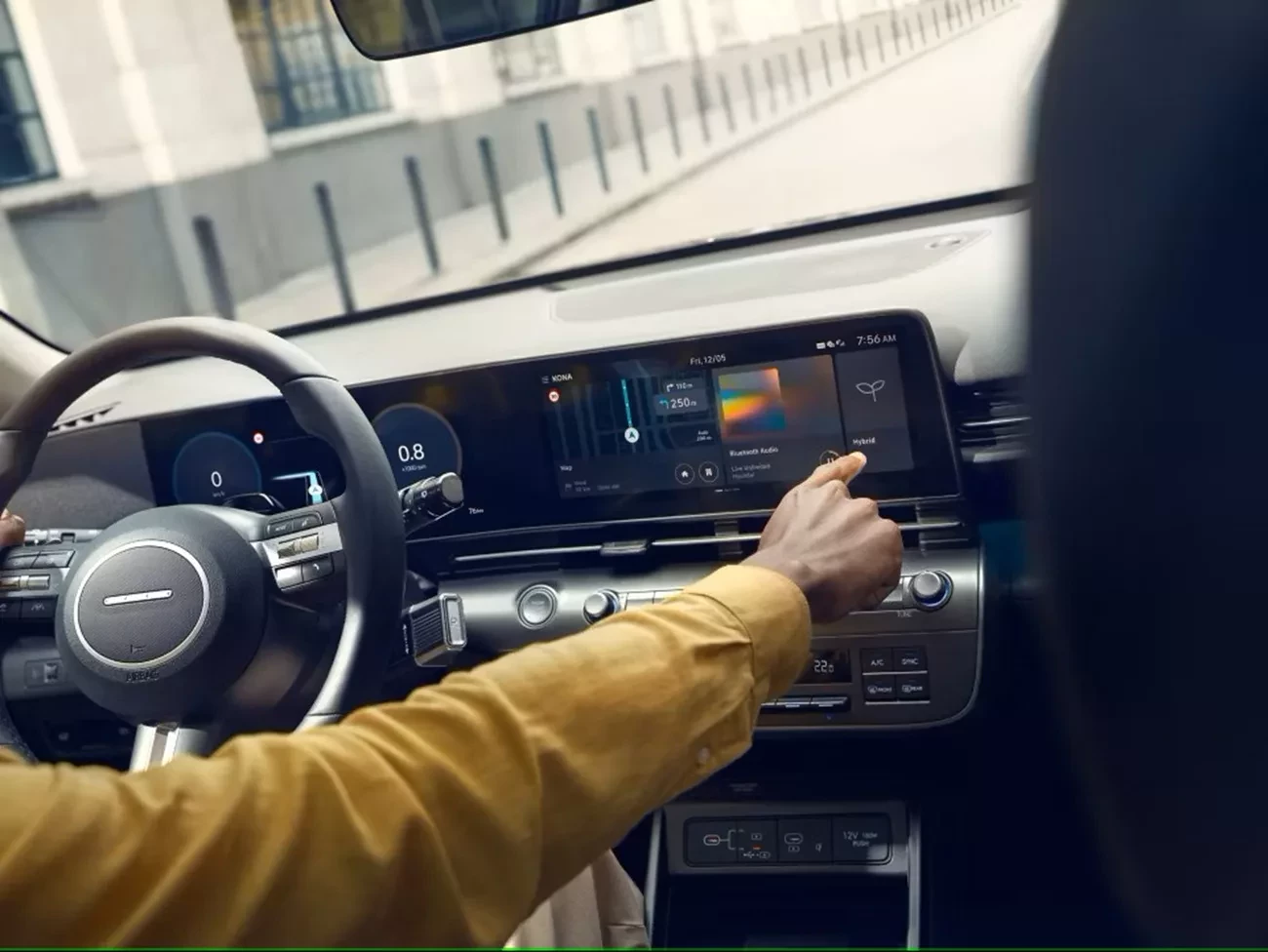 Hyundai Kona kokpit