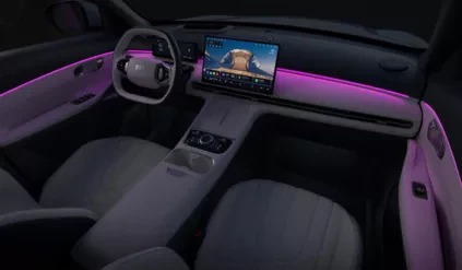 SUV Geel Galaxy 7 EMi wnętrze