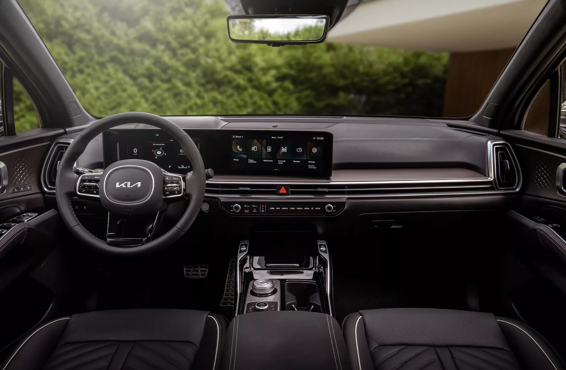 Kia Sorento widok wnętrza