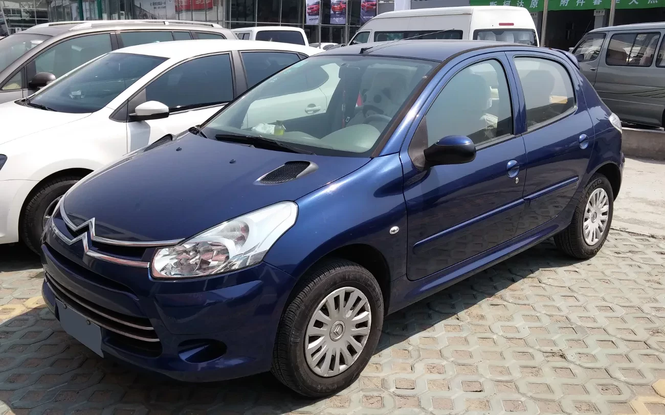 Citroen C2 Peugeot 206 chiny chińskie auta