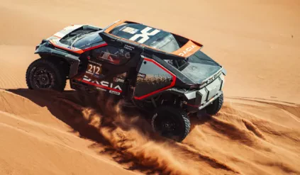 Dacia Sandrider Sandriders Rajd Dakar Loeb Al-Attiyah Gutierrez