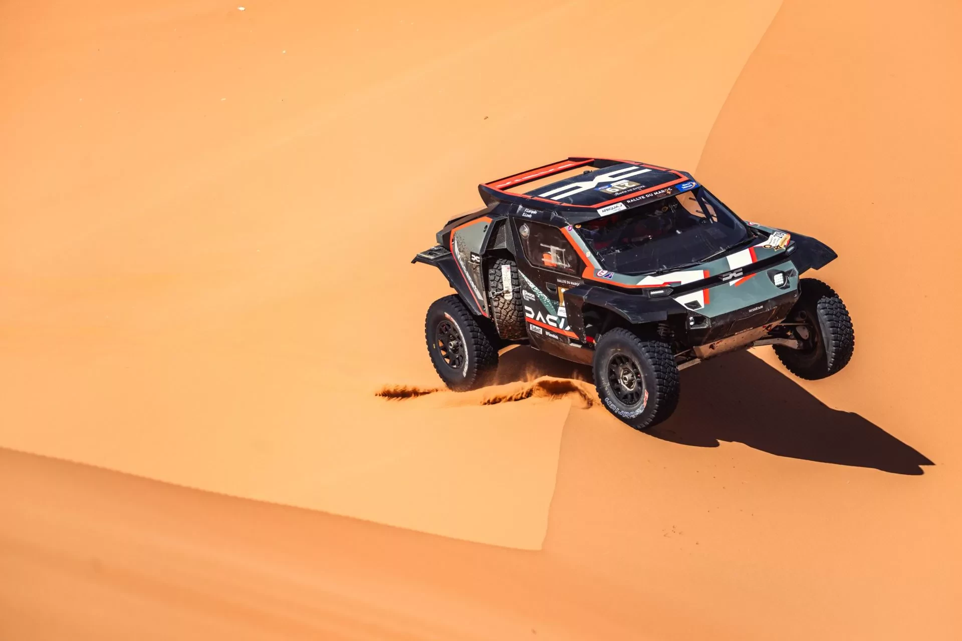 Dacia Sandrider Sandriders Rajd Dakar Loeb Al-Attiyah Gutierrez