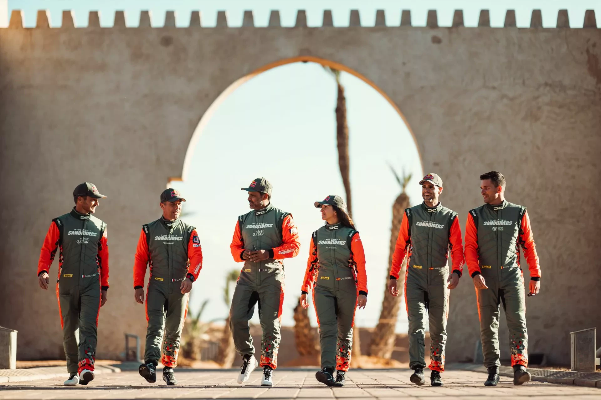 Dacia Sandrider Sandriders Rajd Dakar Loeb Al-Attiyah Gutierrez
