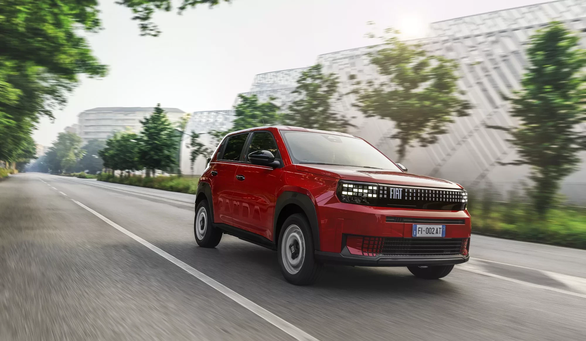 Fiat Grand Panda wersja wyposażenia RED